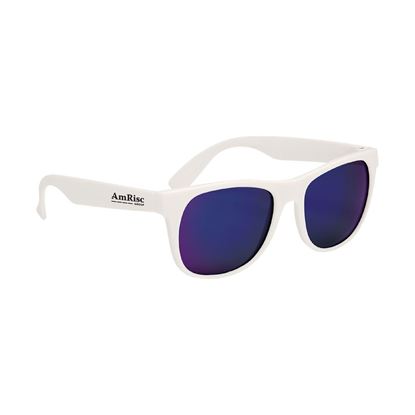 Picture of Rubberized Mirrored Sunglasses