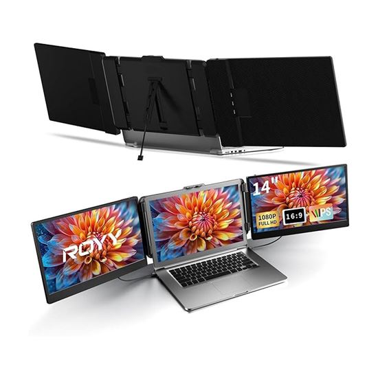 Picture of ROYY Laptop Screen Extender Triple Monitor